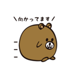 くままるくん その1（個別スタンプ：16）