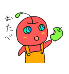 りんごになりたい！（個別スタンプ：34）