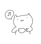 我が道を行くクマ（個別スタンプ：3）