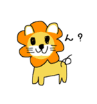 画伯の描いたどうぶつ（個別スタンプ：2）