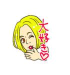 ヒゲダンスのママのスタンプ（個別スタンプ：3）