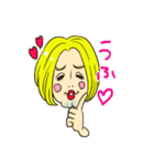 ヒゲダンスのママのスタンプ（個別スタンプ：15）