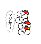neko★69【赤いベレー帽のネコ】スタンプ（個別スタンプ：8）
