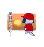 広島ワンコが野球を応援（個別スタンプ：8）
