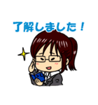 カナぴよの丁寧なごあいさつスタンプ（個別スタンプ：2）