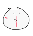 シンプルな猫(日常ver.1)（個別スタンプ：5）