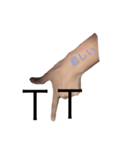 実写版絵文字（個別スタンプ：3）