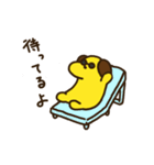 どうしても間に合わないいぬスタンプ（個別スタンプ：13）