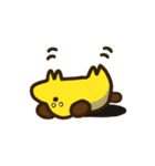 どうしても間に合わないいぬスタンプ（個別スタンプ：16）