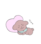 トイプードルのゆうたん（個別スタンプ：1）