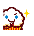 ポップコーンパパ ジョニーファミリー（個別スタンプ：22）