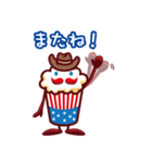 ポップコーンパパ ジョニーファミリー（個別スタンプ：31）