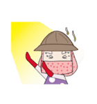 Penghu仮面の女の子（個別スタンプ：3）