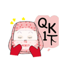 Penghu仮面の女の子（個別スタンプ：4）