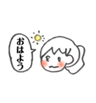 よく描く女の子のスタンプ（個別スタンプ：10）
