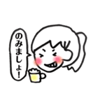 よく描く女の子のスタンプ（個別スタンプ：13）