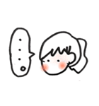 よく描く女の子のスタンプ（個別スタンプ：14）