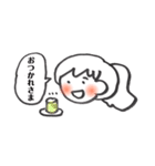 よく描く女の子のスタンプ（個別スタンプ：27）