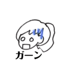 よく描く女の子のスタンプ（個別スタンプ：34）