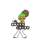ゴーゴー！アフロちゃん（個別スタンプ：15）