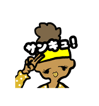 ゴーゴー！アフロちゃん（個別スタンプ：32）