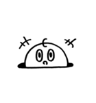 あなの中からこんにちは（個別スタンプ：1）