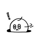 あなの中からこんにちは（個別スタンプ：3）