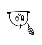 あなの中からこんにちは（個別スタンプ：10）