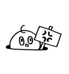 あなの中からこんにちは（個別スタンプ：11）