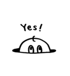 あなの中からこんにちは（個別スタンプ：17）