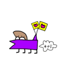 バルワニ-リーゼント女子-（個別スタンプ：8）