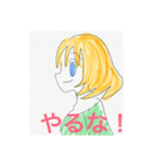 きんぱつへきがん（個別スタンプ：6）