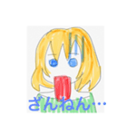 きんぱつへきがん（個別スタンプ：7）