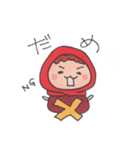 赤い子ここなのスタンプ（個別スタンプ：23）