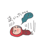 赤い子ここなのスタンプ（個別スタンプ：35）