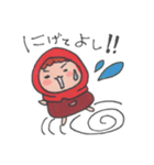 赤い子ここなのスタンプ（個別スタンプ：37）