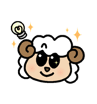 毎日使えるひつじさんスタンプ♪*（個別スタンプ：5）