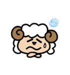 毎日使えるひつじさんスタンプ♪*（個別スタンプ：7）