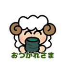 毎日使えるひつじさんスタンプ♪*（個別スタンプ：24）