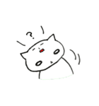 人面ねこ（個別スタンプ：4）