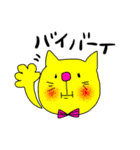 オカッパ女子と奇妙なキャラクター達。（個別スタンプ：8）