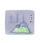 もふもふおばけ（個別スタンプ：24）