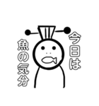 口で主張する武徳くん（個別スタンプ：30）