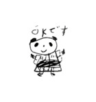 らくごかぱんだ（個別スタンプ：3）