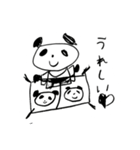 らくごかぱんだ（個別スタンプ：4）
