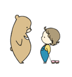 しゅーちゃんとゆるどうぶつたち（個別スタンプ：4）