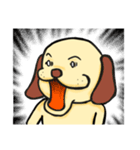 耳の茶色い犬（個別スタンプ：13）