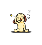 耳の茶色い犬（個別スタンプ：33）