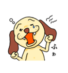 耳の茶色い犬（個別スタンプ：37）
