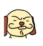 耳の茶色い犬（個別スタンプ：40）